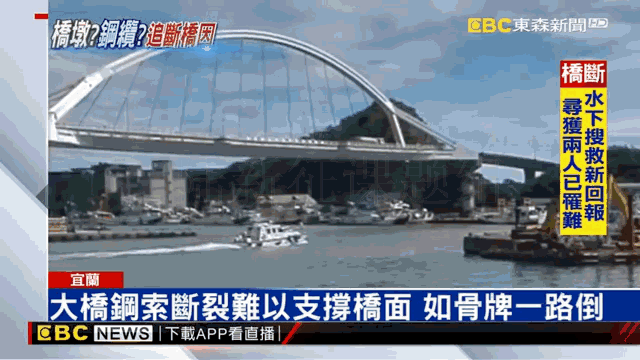 2019年10月1日台湾宜兰大桥倒塌事故有限元模拟