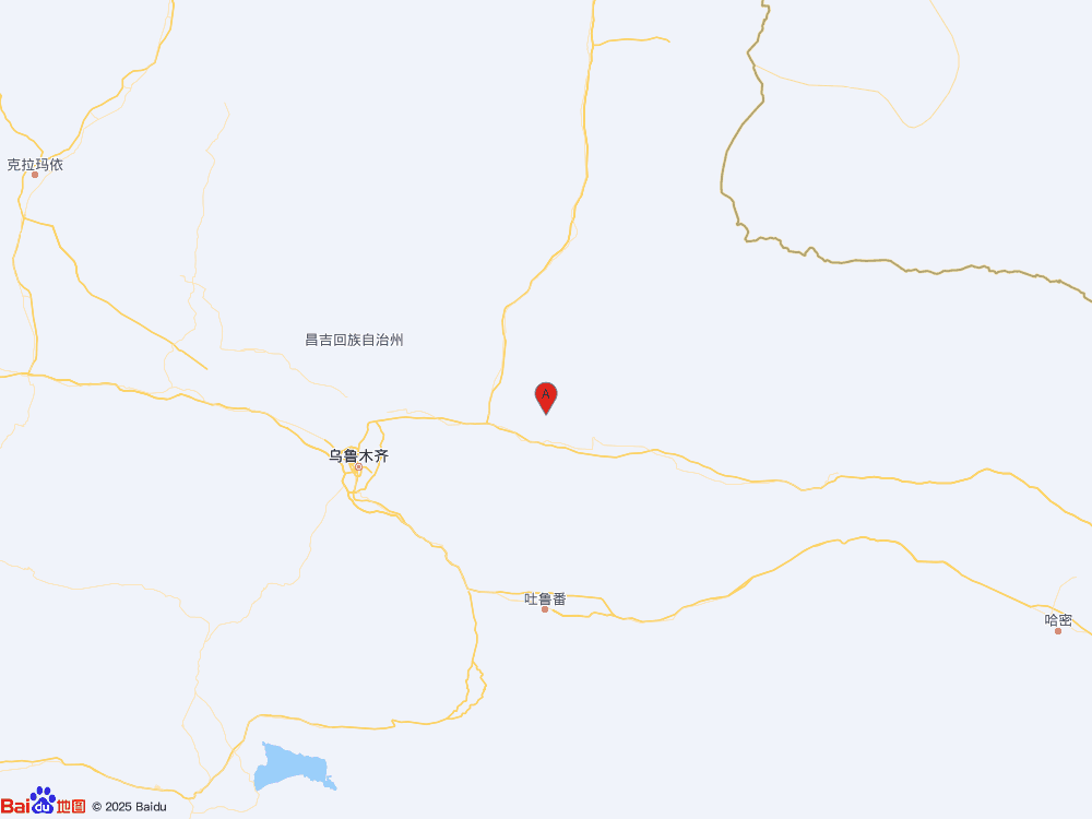 新疆昌吉州吉木萨尔县（北纬44.19度，东经89.20度）发生3.2级地震