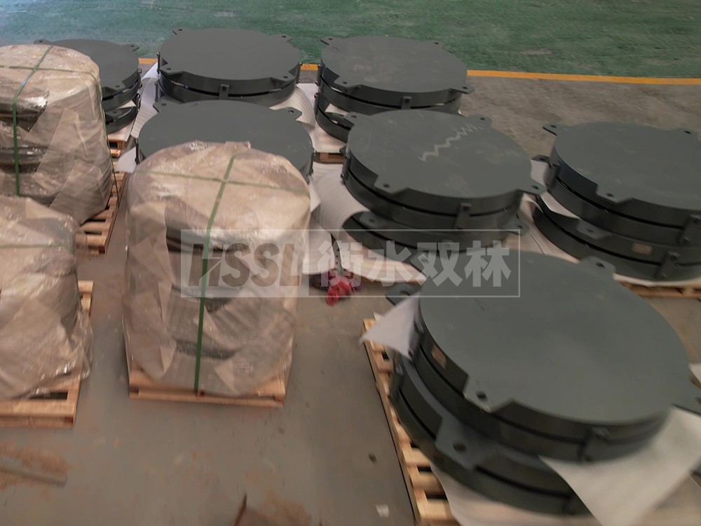 建筑成品橡胶隔震支座厂家 减橡胶隔震支座多少钱 LNR400隔震支座